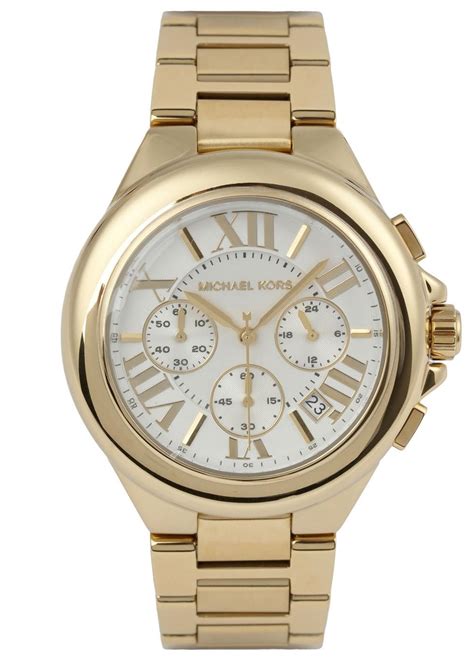 michael kors blake gold tone watch|michael kors chronograph gold.